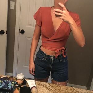 Forever 21 wrap top